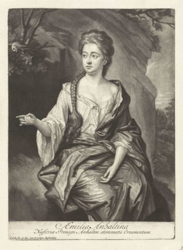 Portrait of Henriette Amalia of Anhalt-Dessau