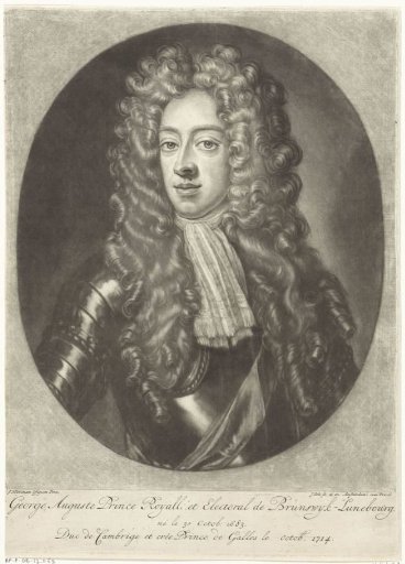Portrait of George II Augustus of Great Britain