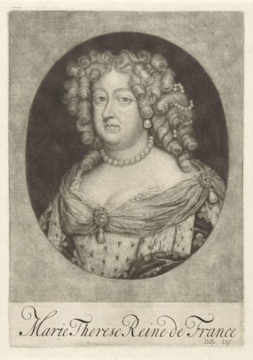 Portrait of Queen Maria Theresa, Queen of France