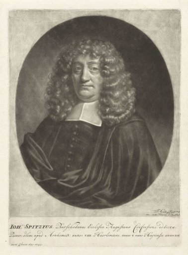 Portrait of Johan Spitzius