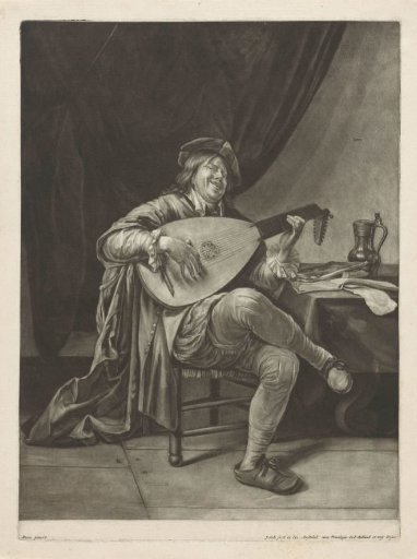 Self-Portrait of Jan Steen as a Lute Player