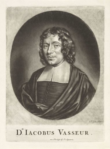 Portrait of the Minister Jacob Vasseur