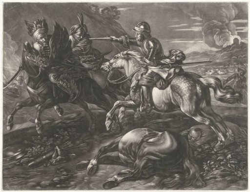 Janissaries in battle