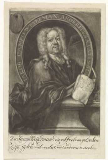 Portrait of Jakob Campo Weyerman