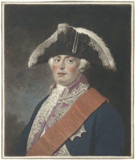 Portrait of Frederik Willem II, King of Prussia