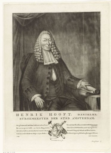 Portrait of Hendrik Danielsz. Hooft