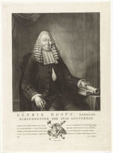 Portrait of Hendrik Danielsz. Hooft