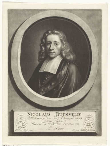 Portrait of the Minister Nicolaus Ruymvelt