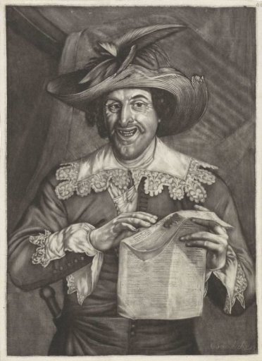 Man with a letter