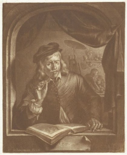 Self-portrait by Gerard Dou