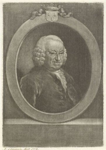 Portrait of Johan Hudde Dedel