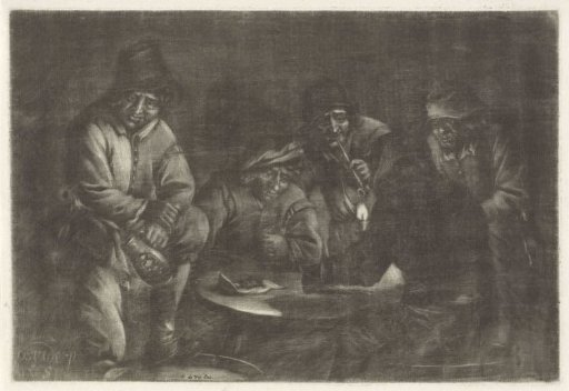 Five Men by Candlelight