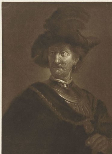 Portrait of a man, possibly Rembrandt's father, Harmen Gerritsz. van Rijn