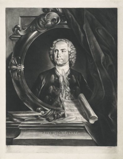Portrait of Pietro Antonio Locatelli