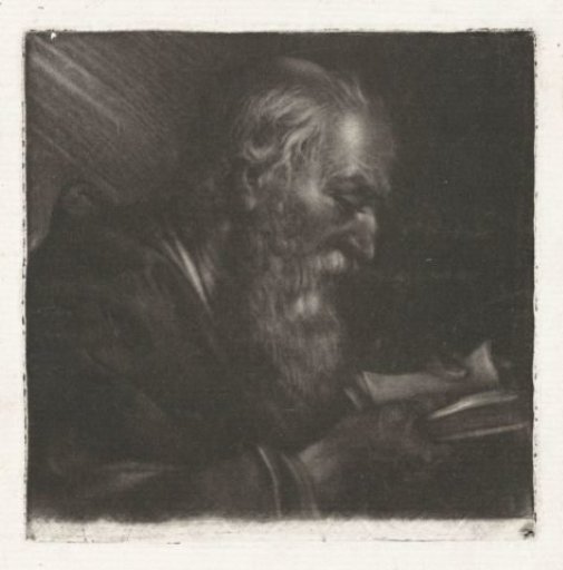 Old man with a beard