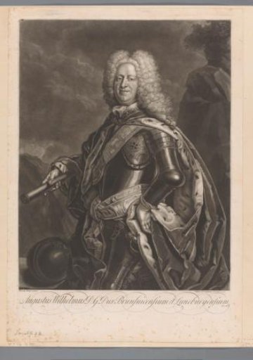 Portrait of August Wilhelm of Brunswick-Lüneburg
