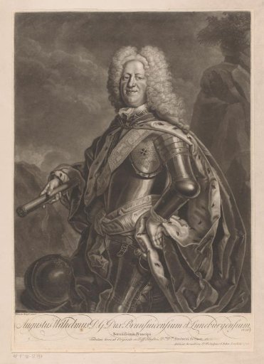 Portrait of August Wilhelm of Brunswick-Lüneburg