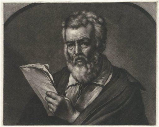 Man with a Small Book