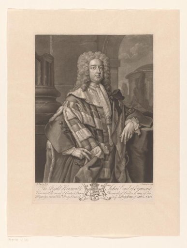 Portrait of John Perceval, 1st Earl of Egmont