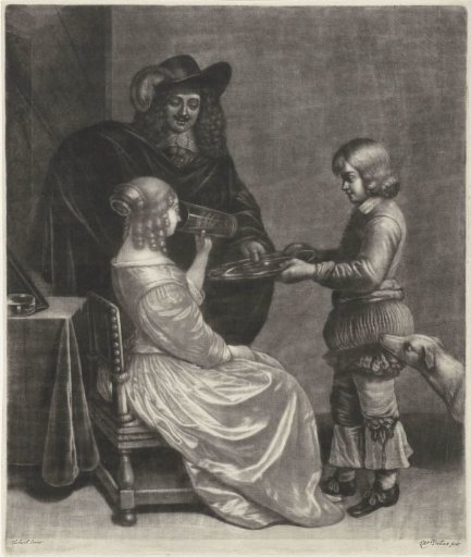 A Lady Drinking