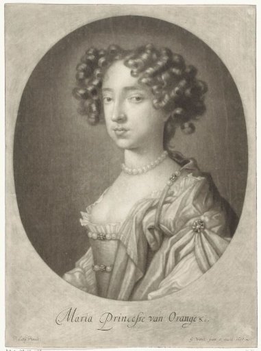 Portrait of Mary II of England