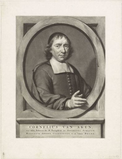 Portrait of the Minister Cornelius van Aken
