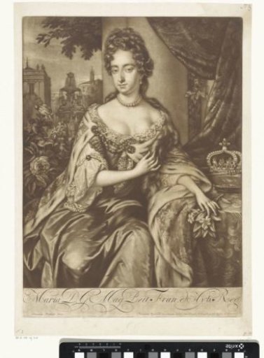Portrait of Mary II Stuart, Queen of England and Scotland