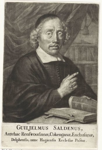 Portrait of Guiljelmus Saldenus