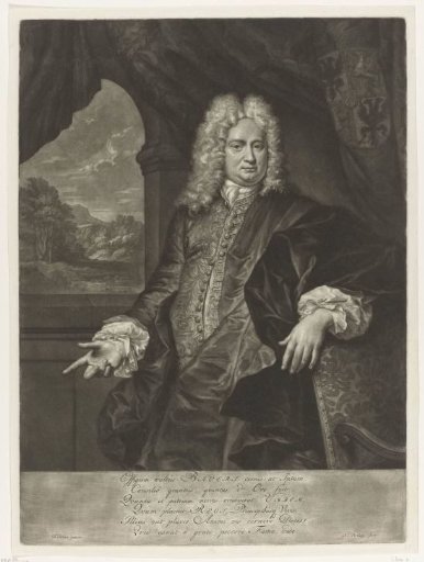 Portrait of a man, possibly the jurist Johann Gottfried Bauer