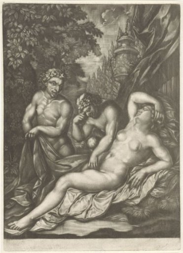 Satyr by a Sleeping Nymph