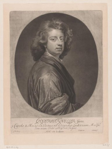 Portrait of Gottfried Kneller