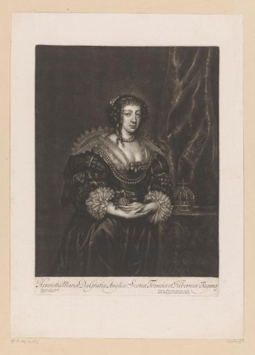 Portrait of Henrietta Maria of France