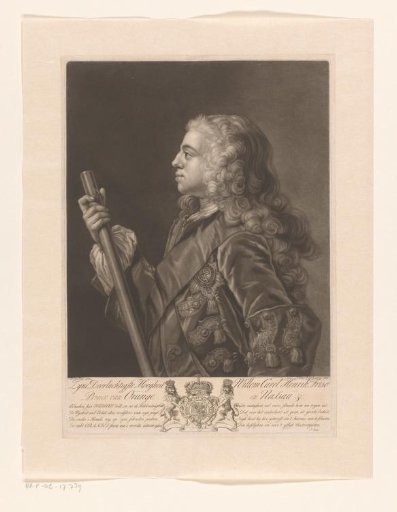 Portrait of William IV, Stadtholder and Prince of Orange-Nassau
