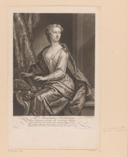 Portrait of Anastasia Robinson