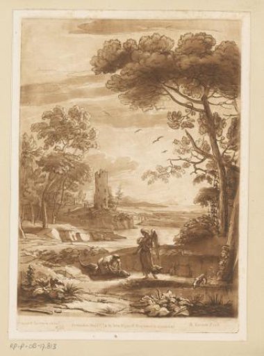 Coastal landscape with Tobias and the angel
