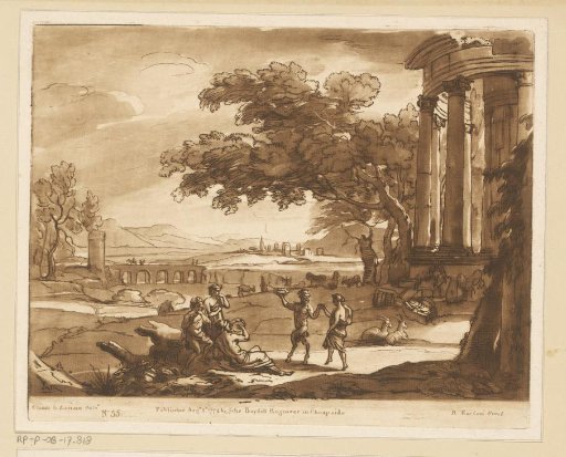 Landscape with Dancing Satyr and Nymph
