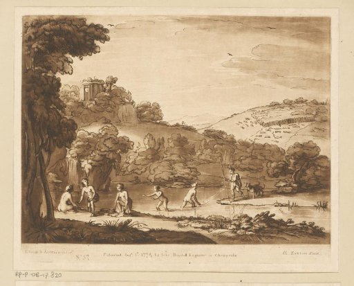 Landscape with Actaeon and Diana and Her Nymphs