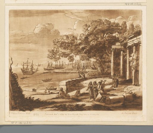 Coastal landscape with Mercury, Herse and Aglauros