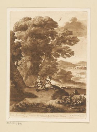 Landscape with Jupiter seducing Callisto in the guise of Diana