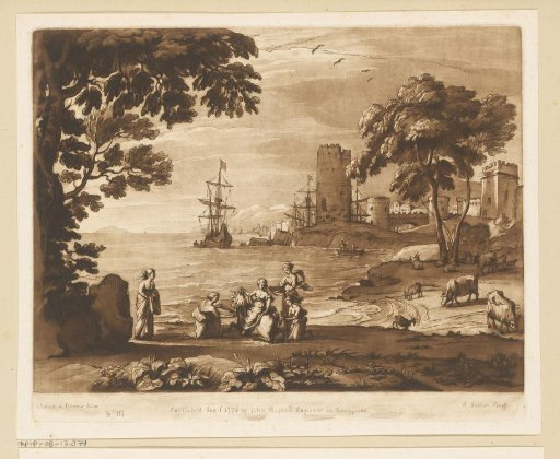 Coastal View with the Abduction of Europa