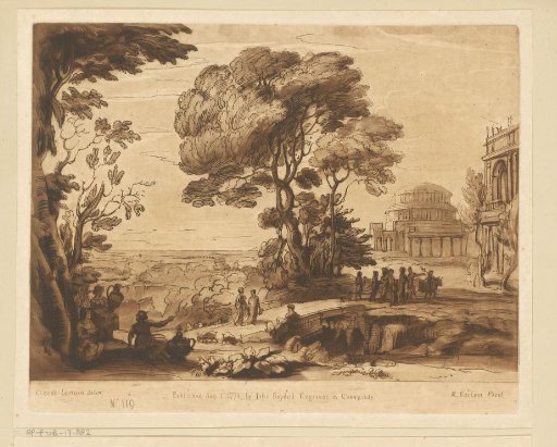 View of Delphi with a Procession