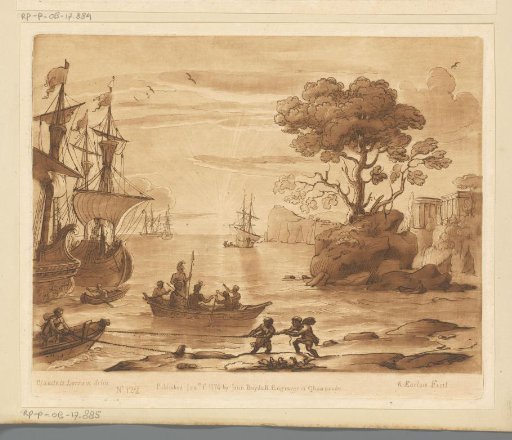 Coastal View with the Landing of Aeneas in Latium
