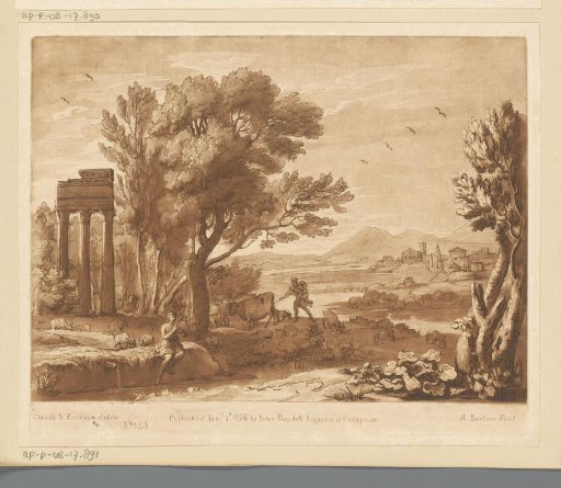 Landscape with Mercury Stealing the Cattle of Apollo