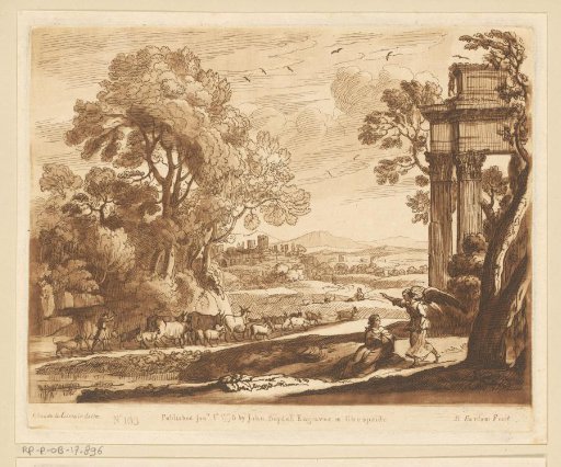 Landscape with Hagar and the Angel at a Ruin