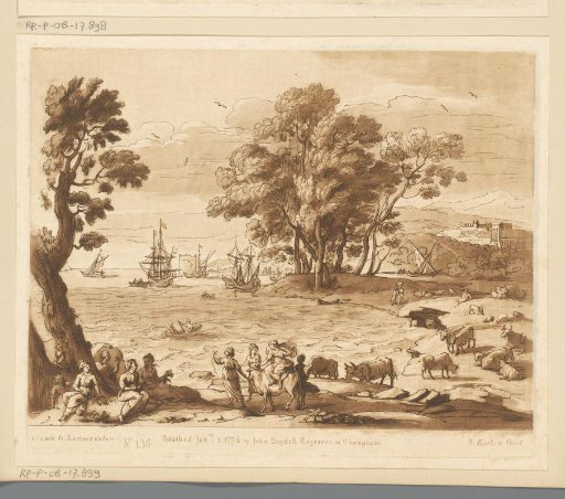 Coastal View with the Abduction of Europa