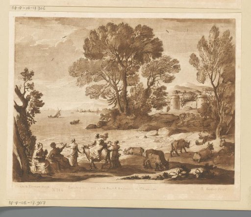Coastal View with the Abduction of Europa
