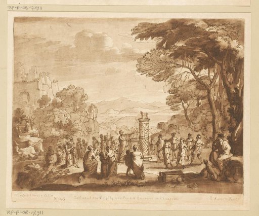 Landscape with the Adoration of the Golden Calf