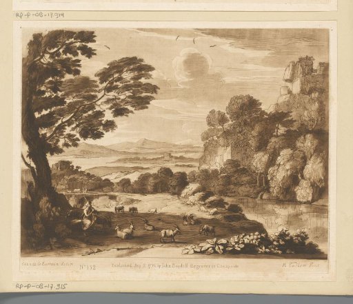 Landscape with Apollo Guarding the Cattle