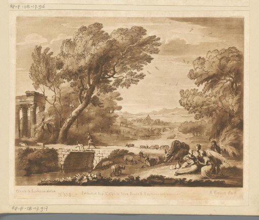 Landscape with Ruin and Rest during the Flight into Egypt