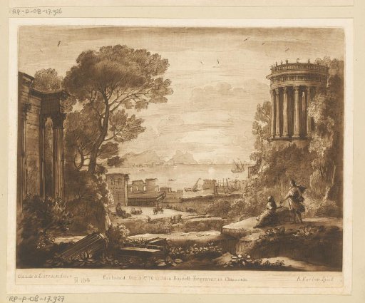 Coastal landscape with Apollo and the Sibyl of Cumae